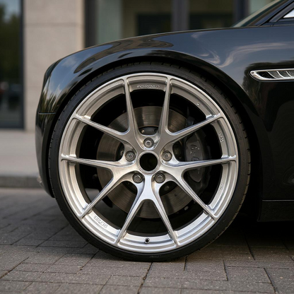 Forged Alloy Wheel – Silver Finish | 18-22 inches | 4/5/6/8/10 Lug Holes BL Zlink